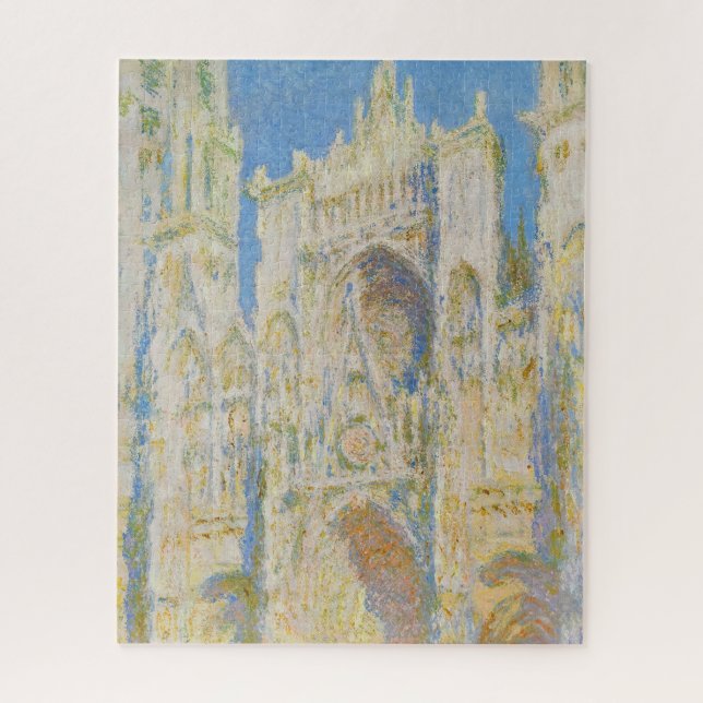 Claude Monet Rouen Cathedral Portal Morning Light (Vertikal)