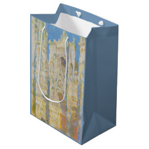 Claude Monet Rouen Kathedrale Portal Morgenlicht Mittlere Geschenktüte