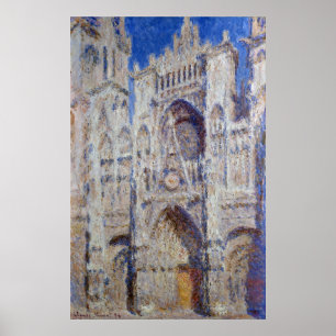Claude Monet Rouen Kathedrale Poster