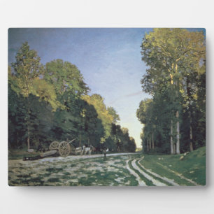 Claude Monet Route de Chailly, Fontainebleau Fotoplatte