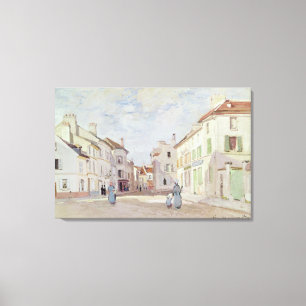 Claude Monet Rue de la Chaussee in Argenteuil Leinwanddruck