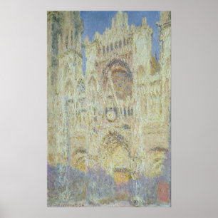 Claude Monet   Ruen Cathedral at Sunset, 1894 Poster