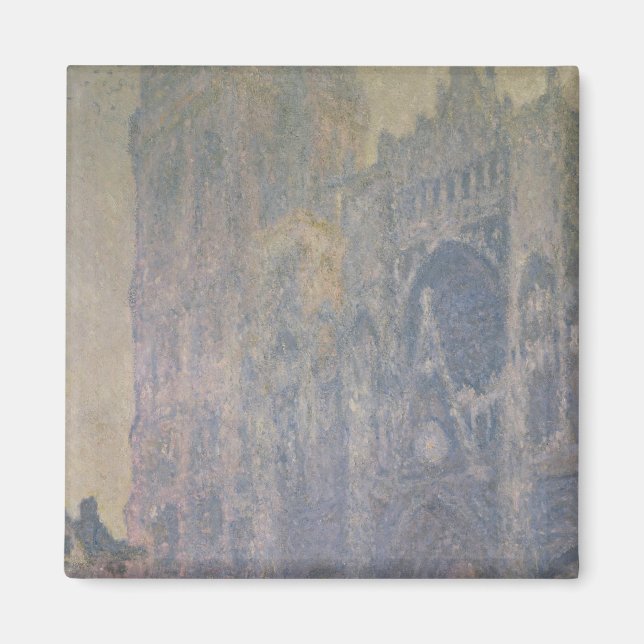 Claude Monet | Ruener Dom, Harmonie in Weiß Magnet (Vorne)