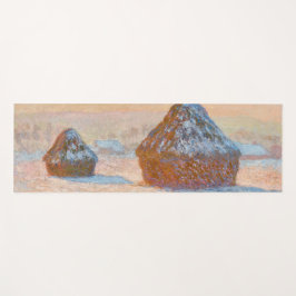 Claude Monet - Rührstäbe, Schneeeffekt, Morgen Yogamatte