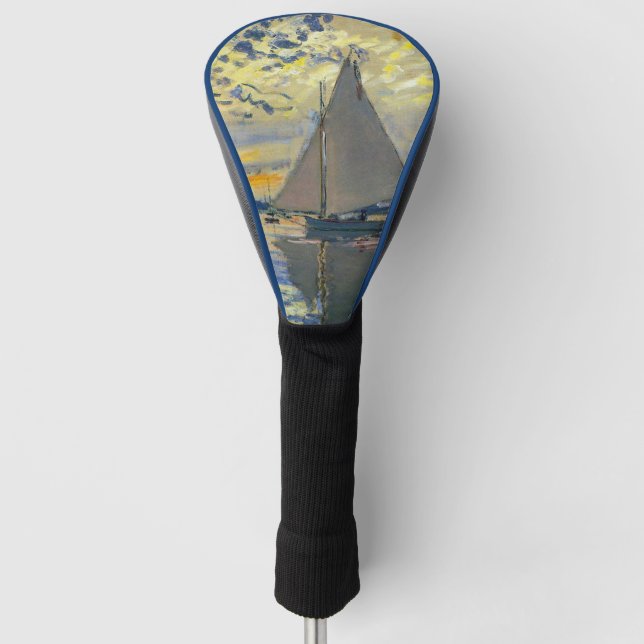 Claude Monet - Sailboat bei Le Petit-Gennevilliers Golf Headcover (Vorderseite)