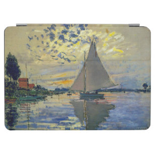 Claude Monet - Sailboat bei Le Petit-Gennevilliers iPad Air Hülle