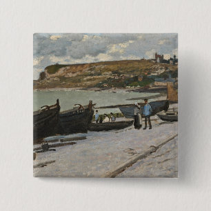 Claude Monet Sainte-Adresse, 1867 Button