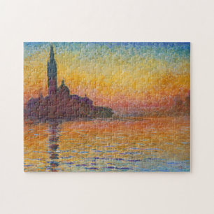 Claude Monet - San Giorgio Maggiore bei Dämmerung