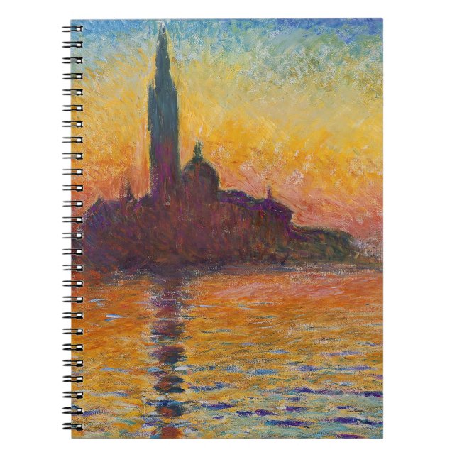 Claude Monet - San Giorgio Maggiore - Museo Canton Notizblock (Vorderseite)