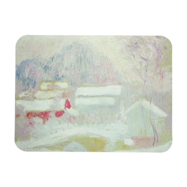 Claude Monet | Sandviken, Norwegen Magnet (Horizontal)