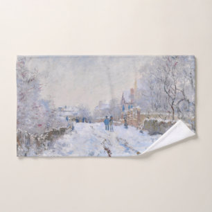 Claude Monet - Scène de neige à Argenteuil