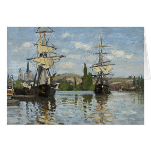 Claude Monet Schiffes auf der Seine
