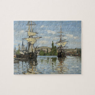Claude Monet Schiffes auf der Seine