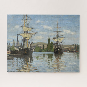 Claude Monet Schiffes auf der Seine