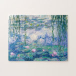 CLAUDE MONET - Seerosen<br><div class="desc">CLAUDE MONET - WasserlililieÖl auf Leinwand; Wiedergabe</div>