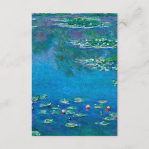 Claude Monet - Seerosen 1906 Begleitkarte