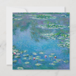 Claude Monet - Seerosen 1906 Dankeskarte
