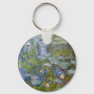 Claude Monet Seerosen 1915 Impressionistische Kuns Schlüsselanhänger