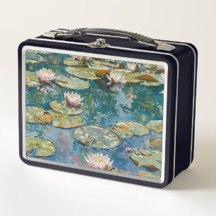 Claude Monet Seerosen 1916 Fine Art Metall Brotdose