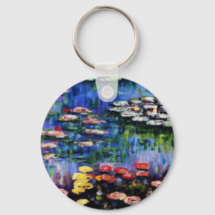Claude Monet Seerosen 1916 Fine Art Schlüsselanhänger