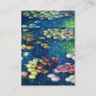 Claude Monet: Seerosen 3 Visitenkarte