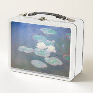 Claude Monet - Seerosen, Abendstimmung Metall Brotdose