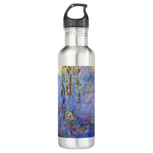 Claude Monet - Seerosen Edelstahlflasche