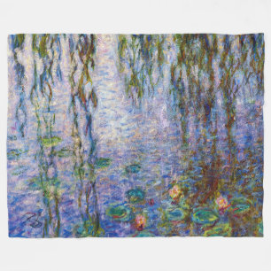 Claude Monet - Seerosen Fleecedecke