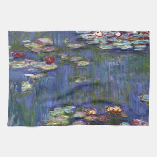 Claude Monet Seerosen Geschirrtuch