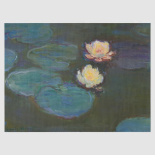 Claude Monet Seerosen Impressionistische Ölmalerei Seidenpapier