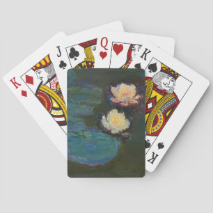 Claude Monet Seerosen Impressionistische Ölmalerei Spielkarten