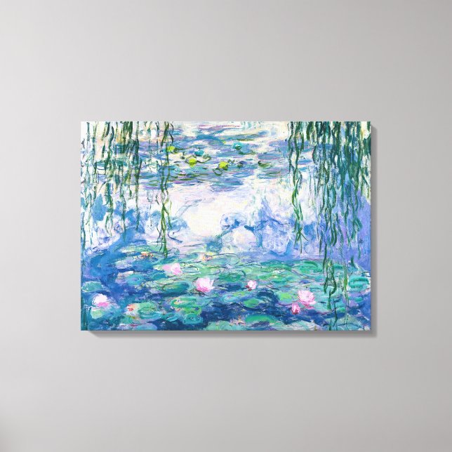 CLAUDE MONET - Seerosen Leinwanddruck (Vorderseite)