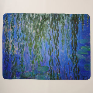 Claude Monet - Seerosen mit Trauerweide Sherpadecke