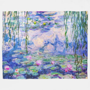 Claude Monet - Seerosen / Nympheas 1919 Fleecedecke