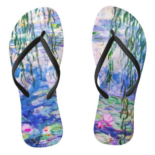 Claude Monet - Seerosen / Nympheas 1919 Flip Flops