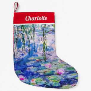 Claude Monet - Seerosen / Nympheas 1919 Kleiner Weihnachtsstrumpf
