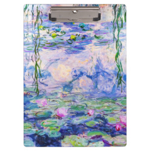 Claude Monet - Seerosen / Nympheas 1919 Klemmbrett