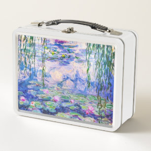 Claude Monet - Seerosen / Nympheas 1919 Metall Brotdose