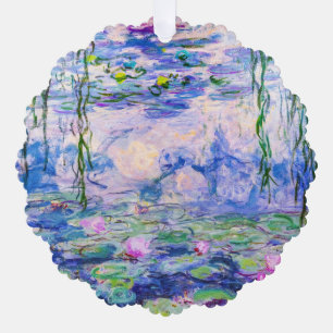 Claude Monet - Seerosen / Nympheas 1919 Ornament Karte
