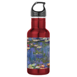 Claude Monet - Seerosen / Nympheas Edelstahlflasche