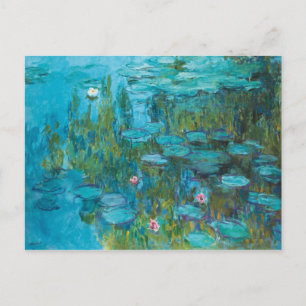 Claude Monet Seerosen Nymphéas GalerieHD Postkarte