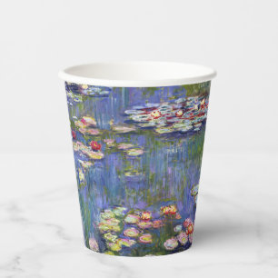Claude Monet - Seerosen / Nympheas Pappbecher