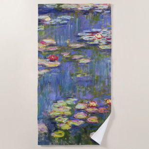 Claude Monet - Seerosen / Nympheas Strandtuch