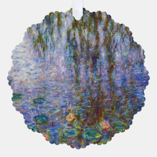Claude Monet - Seerosen Ornament Karte