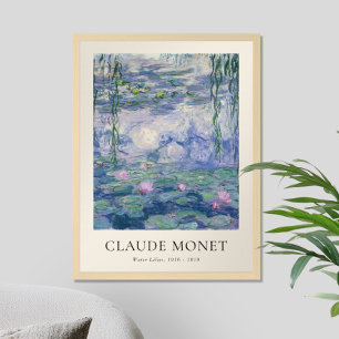 Claude Monet Seerosen Poster