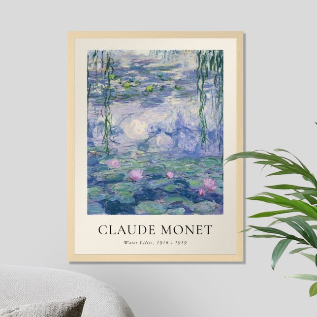 Claude Monet Seerosen Poster (Von Creator hochgeladen)