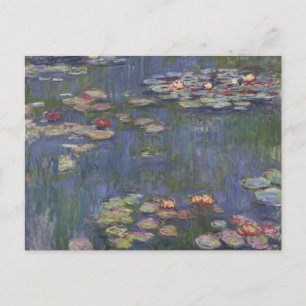 Claude Monet Seerosen Postkarte