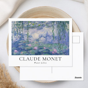 Claude Monet Seerosen Postkarte