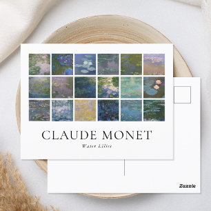 Claude Monet Seerosen Postkarte