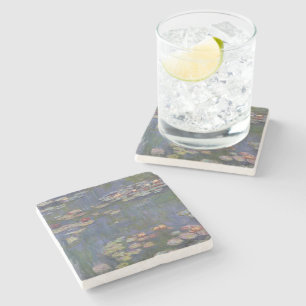 Claude Monet Seerosen Steinuntersetzer